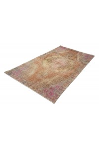 Pink Oushak Rug 4x7 Feet 130,220 - Turkish Carpet Rug  $i