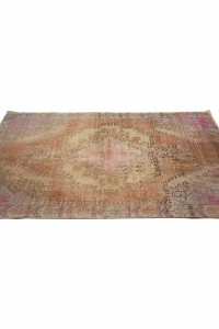 Pink Oushak Rug 4x7 Feet 130,220 - Turkish Carpet Rug  $i