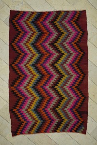 Turkish Kilim Rug Pink Turkish Kilim Rug 6x9 172,259