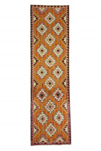 Pink Turkish Runner Rug 3x12 Feet 101,356 - Turkish Rug Runner  $i