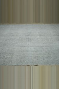 Plain Gray Oversize Turkish Kilim rug 10x14 Feet  288,416 - Grey Turkish Rug  $i