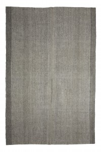 Grey Turkish Rug Plain Gray Turkish Flat Weave Rug 7x11 Feet 215,325