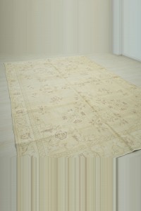 Plain Oushak Area Rug 7x10 Feet 208,315 - Oushak Rug $i