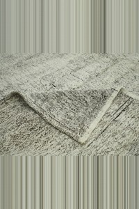 Plain White Hemp Kilim Rug 5x9 160,270 - Turkish Hemp Rug $i