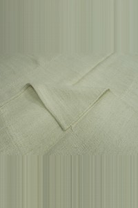 Plain White Organic Hemp Kilim Rug 6x10 Feet 175,320 - Turkish Hemp Rug $i