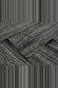 Primitive Striped Turkish Gray Kilim Rug 8x10 240,314 - Grey Turkish Rug  $i