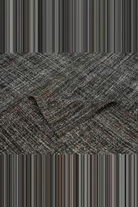 Primitive Turkish Gray Kilim Rug 8x12 Feet  230,367 - Grey Turkish Rug  $i