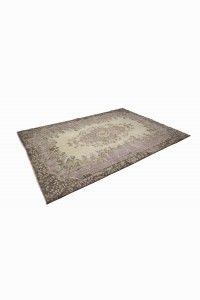 Purple Turkish Oushak Rug 7x10 Feet 212,298 - Oushak Rug $i