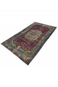 Red and Green Turkish Carpet Rug 5x8 Feet 142,242 - Turkish Carpet Rug  $i