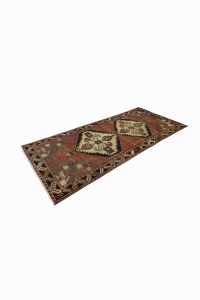 Red Turkish Oushak Rug 4x9 Feet 124,278 - Turkish Rug Runner  $i