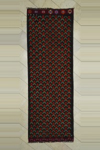 Turkish Rug Runner Revived Turkish Kilim Runner Rug 4x11 Feet 108,320
