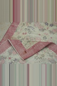 Rose Pattern Oushak Rug 4x7 Feet 110,205 - Oushak Rug $i