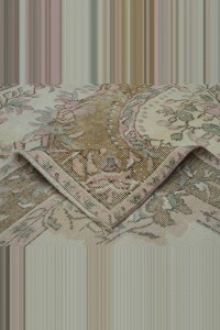 Rose Pattern Turkish Rug 6x10 Feet 181,294 - Oushak Rug $i