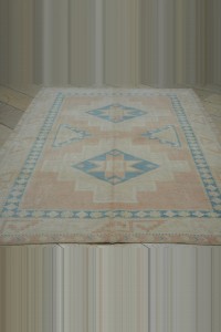 Salmon Pink Oushak Rug 6x8 Feet 194,244 - Oushak Rug $i