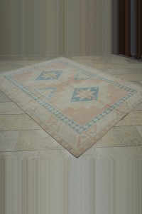 Salmon Pink Oushak Rug 6x8 Feet 194,244 - Oushak Rug $i