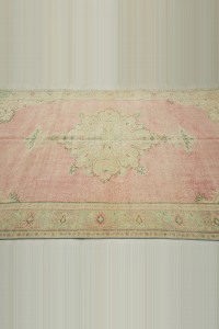 Salmon Pink Oushak Rug 6x9 180,283 - Oushak Rug  $i