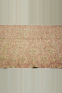 Salmon Pink Oushak Rug 7x10 Feet 200,314 - Oushak Rug $i