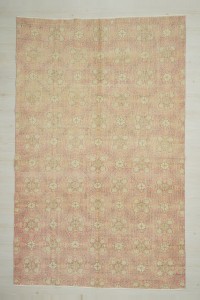 Salmon Pink Oushak Rug 7x10 Feet 200,314 - Oushak Rug $i