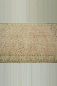 Salmon Pink Oushak Rug 7x10 Feet 217,311 - Oushak Rug $i