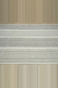 Scandinavian Style Gray And White Turkish Rug 7x10 215,290 - Grey Turkish Rug  $i