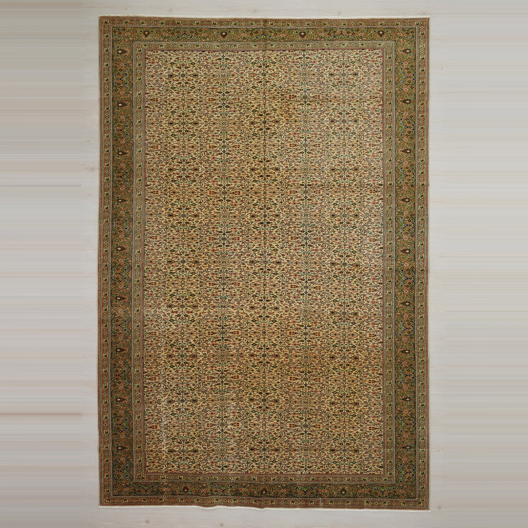 Seven Mountain Flower Pattern Kayseri  Rug 8x12 Feet 236,355 - Turkish Carpet Rug