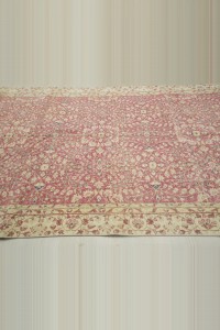 Seven Mountain Flower Pattern Oushak Rug 6x10 Feet 183,307 - Oushak Rug $i