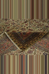 Seven Mountain Flower Pattern Turkey Kayseri Carpet Rug 8x10 238,317 - Turkish Carpet Rug  $i
