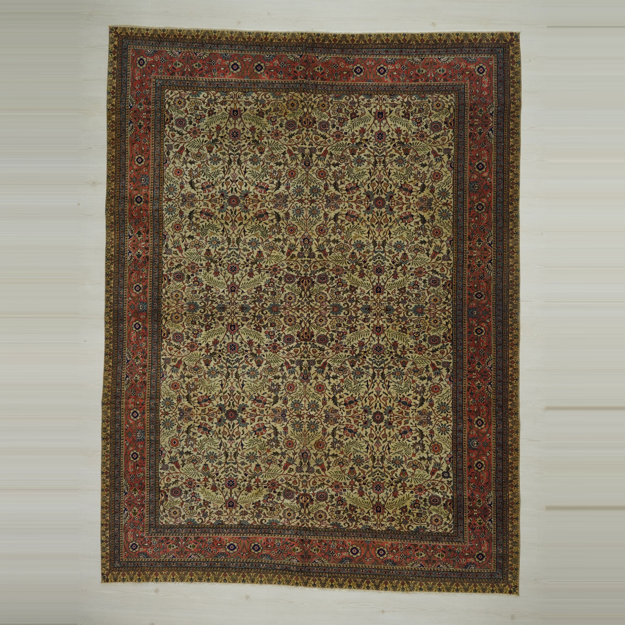 Seven Mountain Flower Pattern Turkey Kayseri Carpet Rug 8x10 238,317 - Turkish Carpet Rug