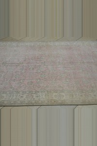 Seven Mountain Flower Pattern Turkish Rug 6x10 Feet 172,289 - Oushak Rug $i