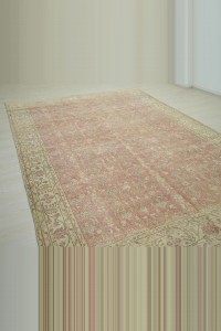 Seven Mountain Flower Turkish Rug 7x10 Feet 215,311 - Oushak Rug $i
