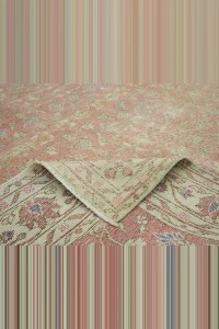 Seven Mountain Flower Turkish Rug 7x10 Feet 215,311 - Oushak Rug $i