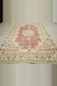 Short Pile Oushak Rug 6x10 185,310 - Oushak Rug $i