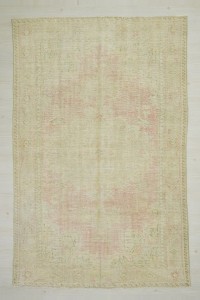 Short Pile Oushak Rug 6x9 180,280 - Oushak Rug $i