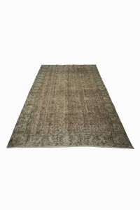 Short Pile Oushak Rug 6x9 Feet 170,265 - Oushak Rug $i
