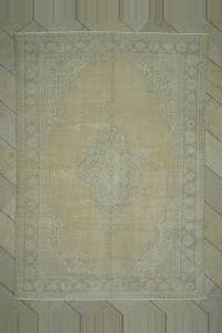 Short Pile Oushak Rug 7x10 Feet 207,292 - Oushak Rug $i