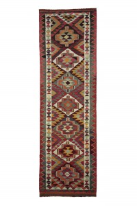 Short Runner Rug 4x8 Feet 103,253 - Turkish Rug Runner  $i