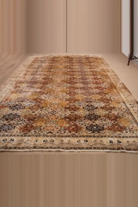 Silk Turkish Carpet 8x12 Feet 254,360 - Turkish Carpet Rug  $i
