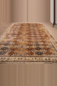 Silk Turkish Carpet 8x12 Feet 254,360 - Turkish Carpet Rug $i