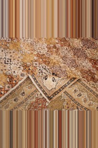 Silk Turkish Carpet 8x12 Feet 254,360 - Turkish Carpet Rug $i