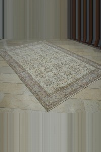 Small Pattern Oushak Rug 7x10 Feet 202,297 - Oushak Rug  $i