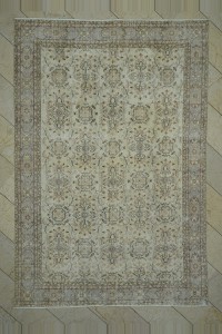 Small Pattern Oushak Rug 7x10 Feet 202,297 - Oushak Rug  $i