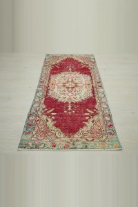 Small Turkish Rug 3x7 90,204 - Turkish Carpet Rug  $i