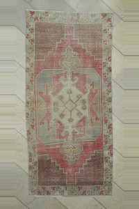 Oushak Rug Small Turkish Rug 4x7 Feet 104,222