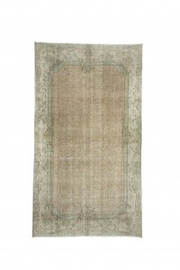 Soft Color Area Rug 5x8 Feet 142,249 - Oushak Rug $i