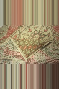Soft Color Oushak Rug  4x6 109,164 - Turkish Carpet Rug  $i