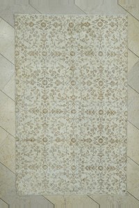 Soft Color Oushak Rug 4x6 Feet 121,191 - Oushak Rug $i