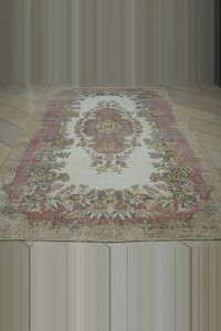 Soft Color Turkish Oushak Rug 6x10 Feet 186,305 - Oushak Rug $i