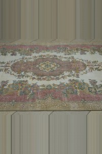 Soft Color Turkish Oushak Rug 6x10 Feet 186,305 - Oushak Rug $i