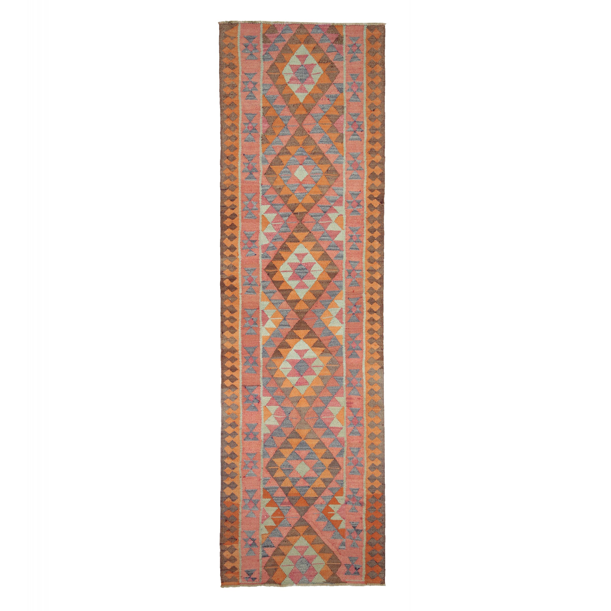 Soft Color Turkish Runner Rug 3x10 Feet 90,312 - Turkish Rug Runner