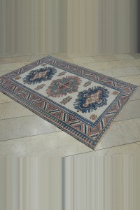 Soft Milas Area Rug 4x6 137,190 - Turkish Carpet Rug  $i